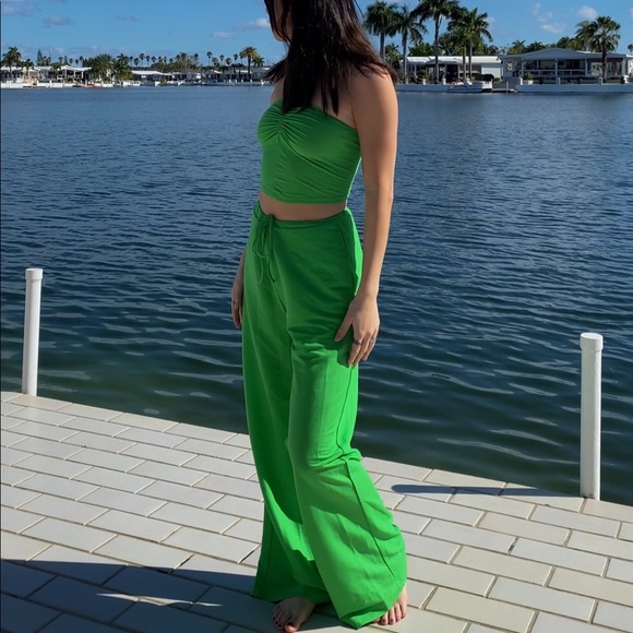 Zara Pants - Green zara set